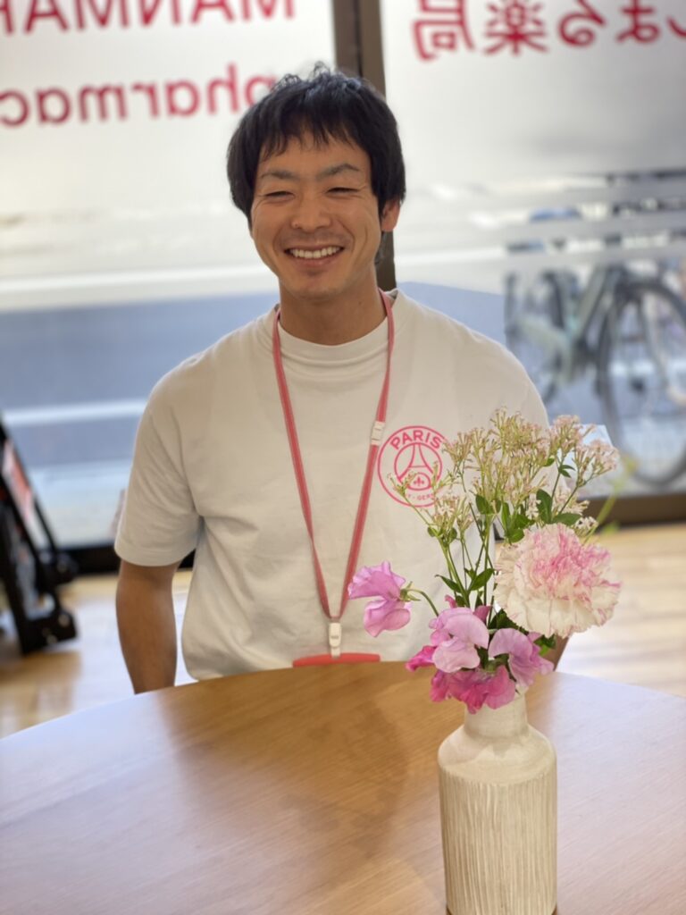さっきよりも笑顔な管理栄養士の加藤さん