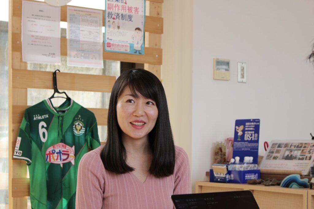 笑顔なゆりさん